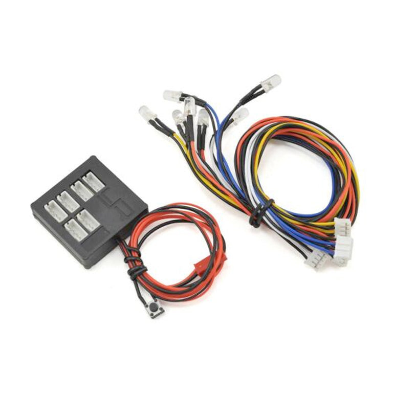 Yeah Racing Dark Drifter 6-Slot LED Light Kit w/Lights