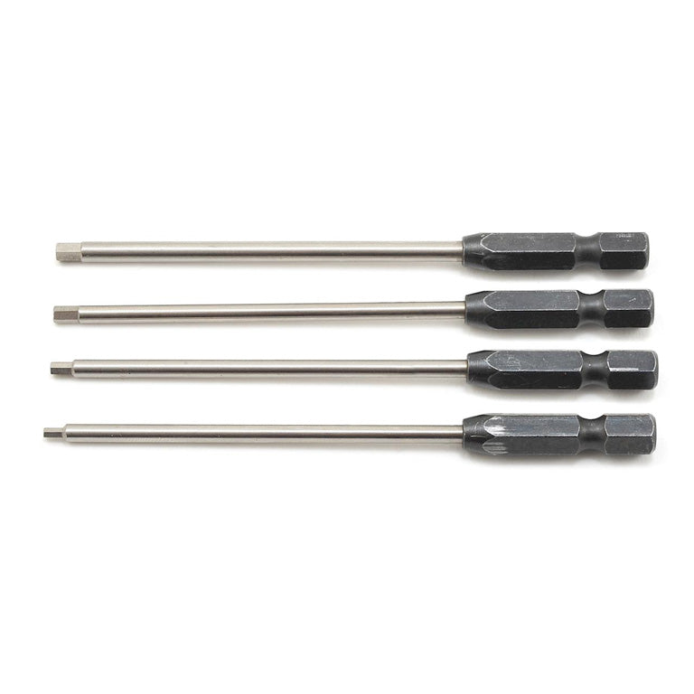 ProTek RC "TruTorque" Metric 1/4" Power Drill Tip Set (4) (1.5, 2.0, 2.5, 3.0mm)