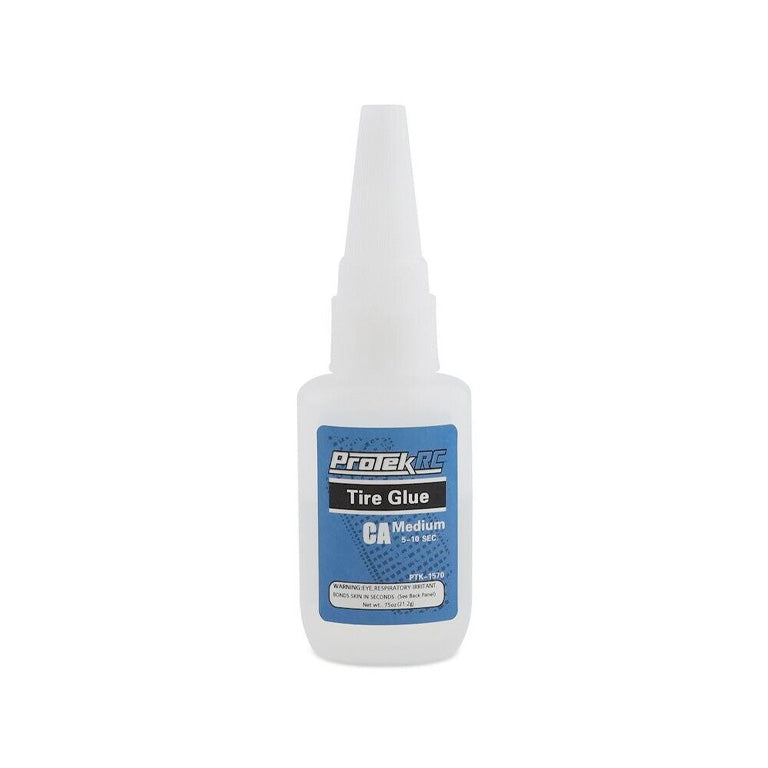 ProTek RC CA Tire Glue w/Glue Tip (Medium) (0.75oz)