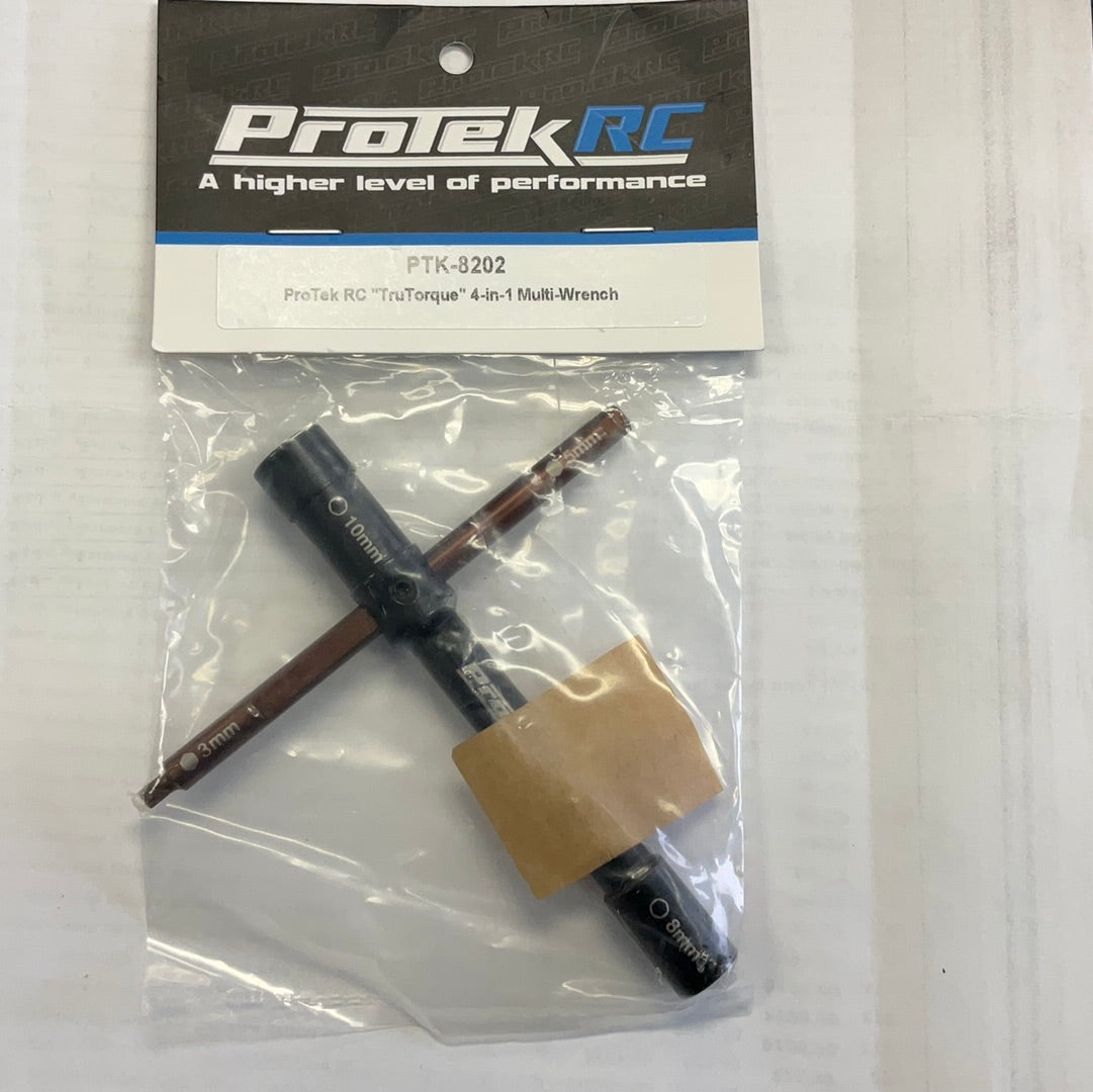ProTek RC "TruTorque" 4-in-1 Multi-Wrench