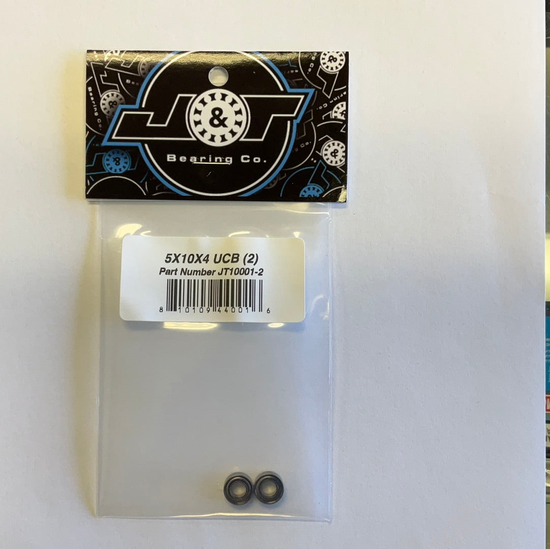 J&T Bearing Co. 5x10x4mm Ultimate Clutch Bearing (2)