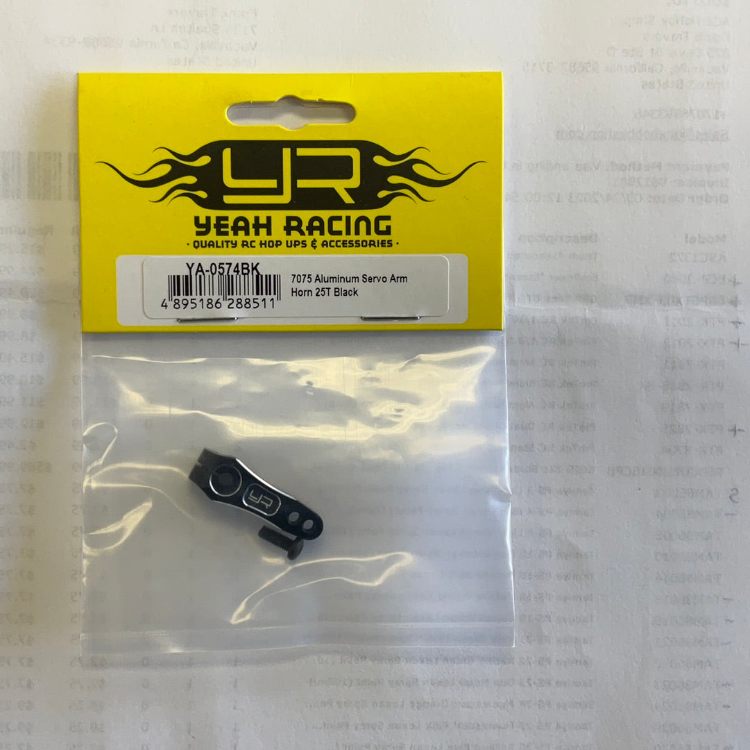 Yeah Racing Aluminum Clamping Servo Horn (25T)