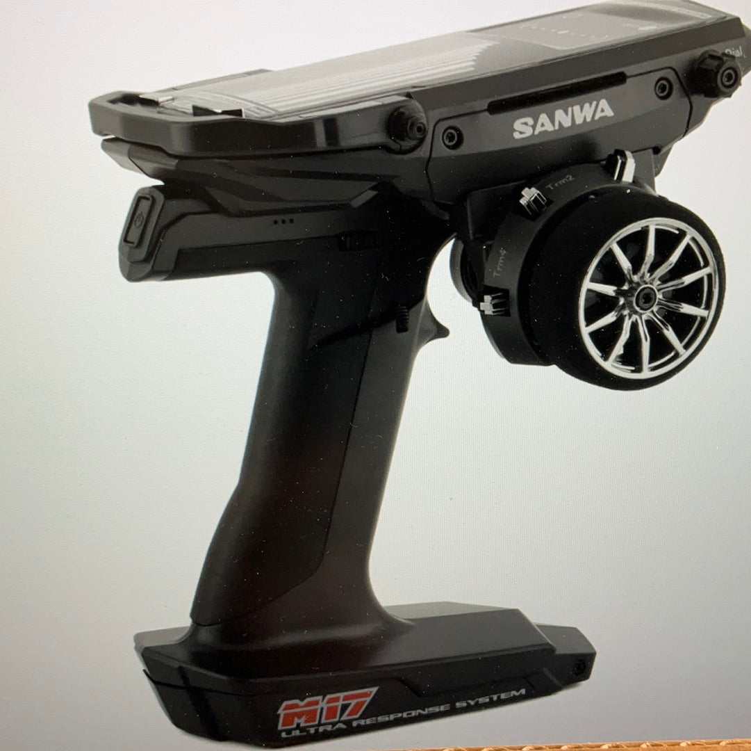 Sanwa/Airtronics M17 FH5 4-Channel 2.4GHz Radio System w/RX-493 Receiver