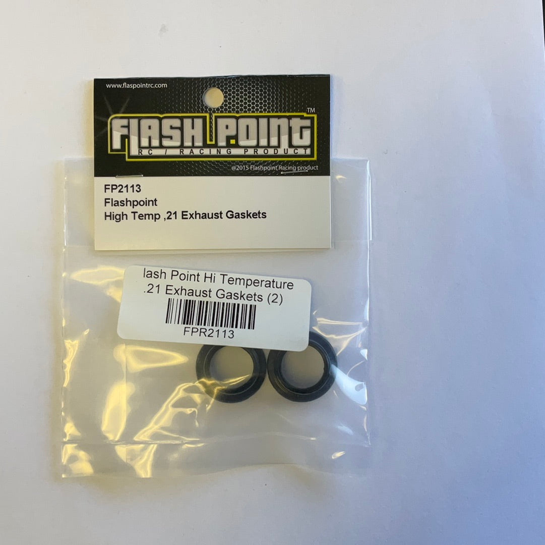 Flash Point Hi Temperature .21 Exhaust Gaskets (2)
