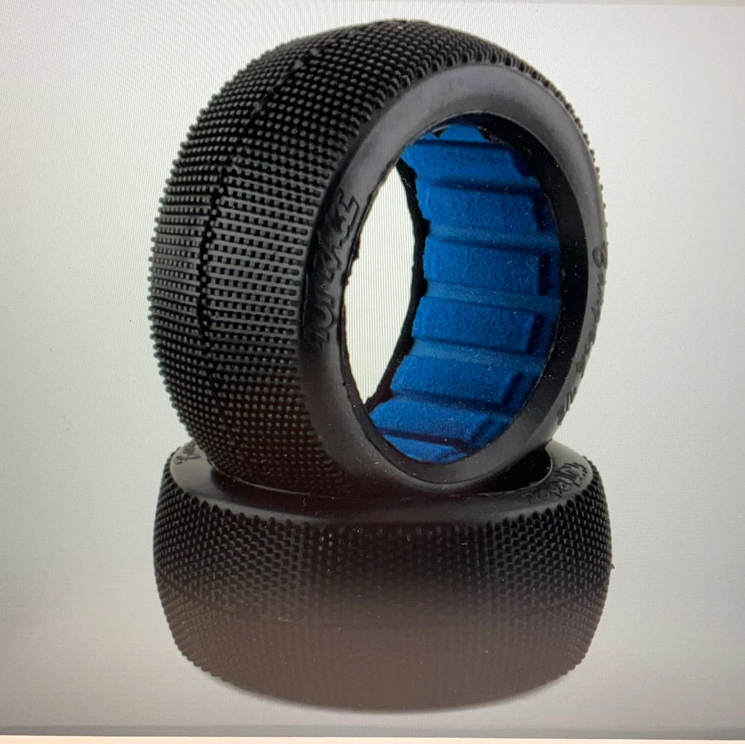 HOT RACE BANGKOK V2 1/8 TRUGGY TIRES W/INSERTS (2)