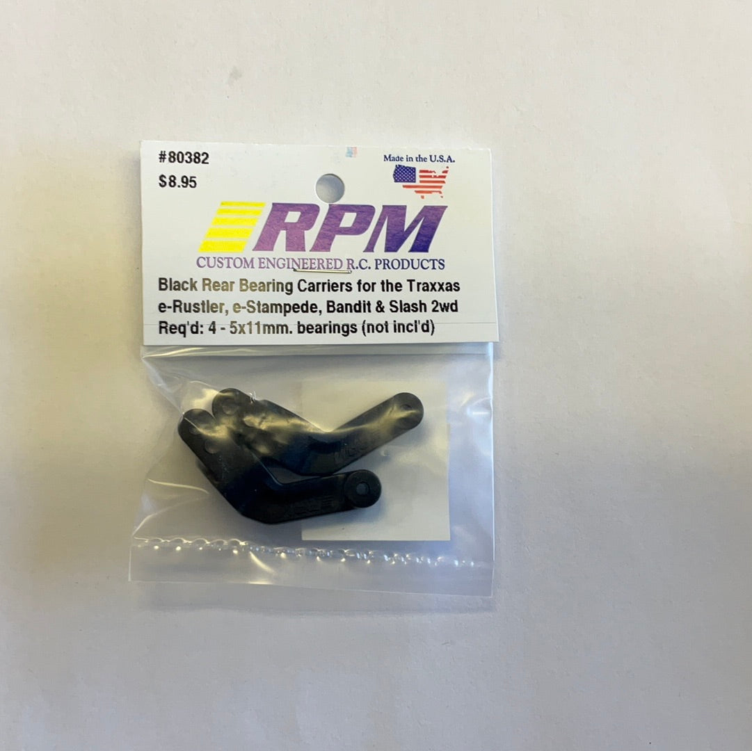 RPM Traxxas Rear Bearing Carriers (Rustler,Stampede,Bandit,Slash)