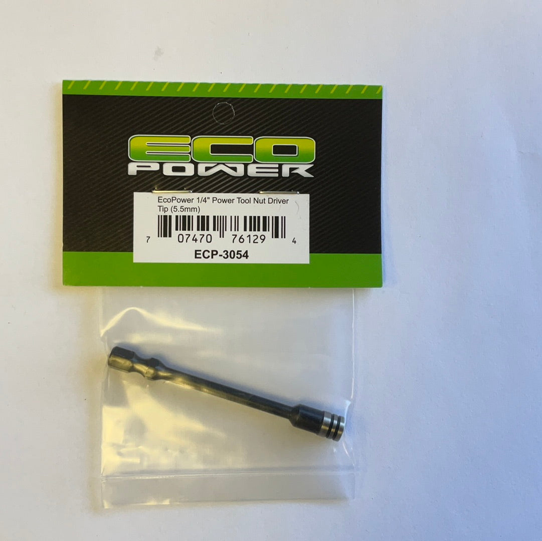 EcoPower 1/4" Power Tool Nut Driver Tip (5.5mm)