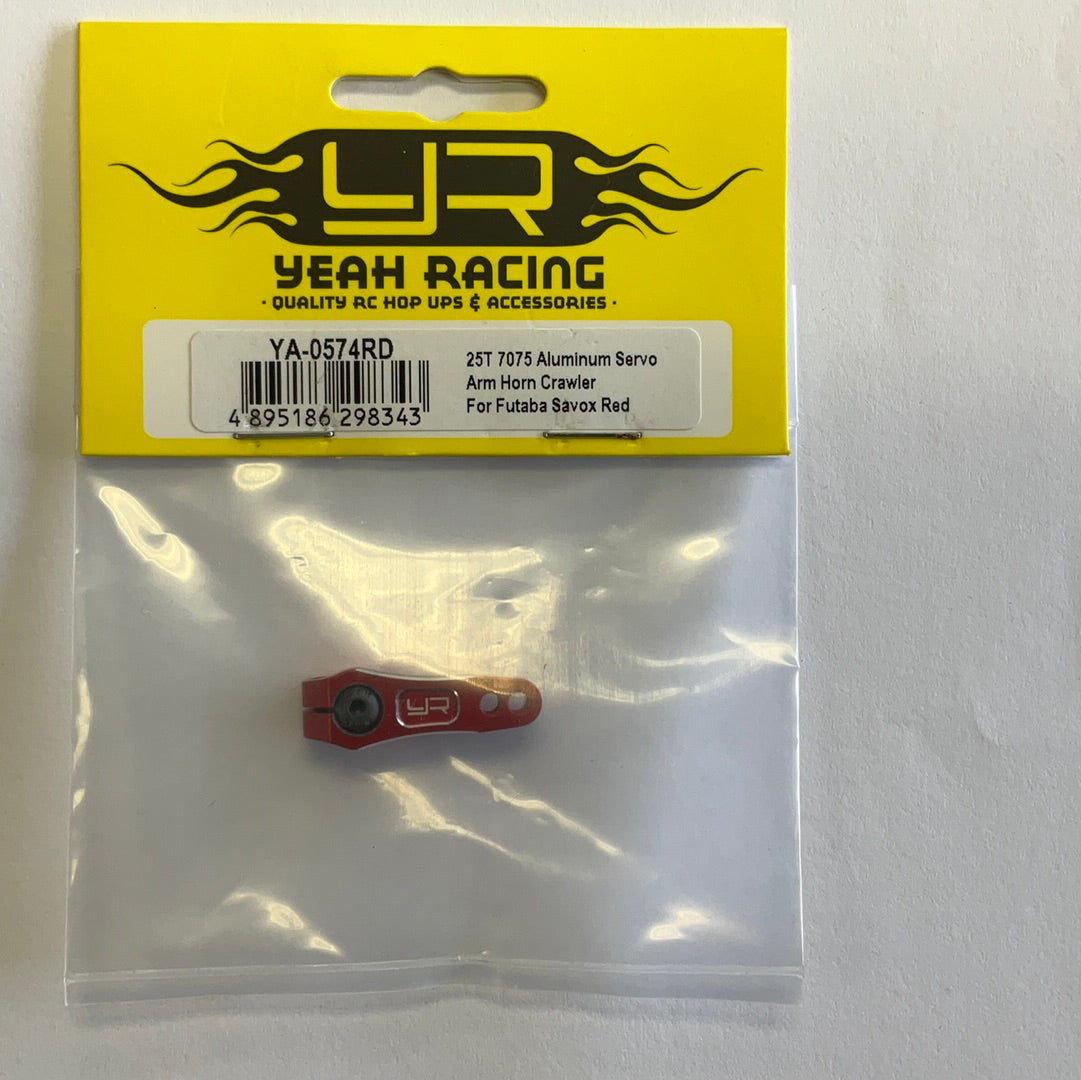 Yeah Racing Aluminum Clamping Servo Horn (25T)