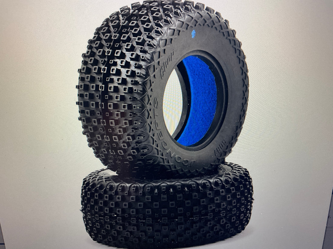 JConcepts Choppers Short Course Tires (2) (Blue)