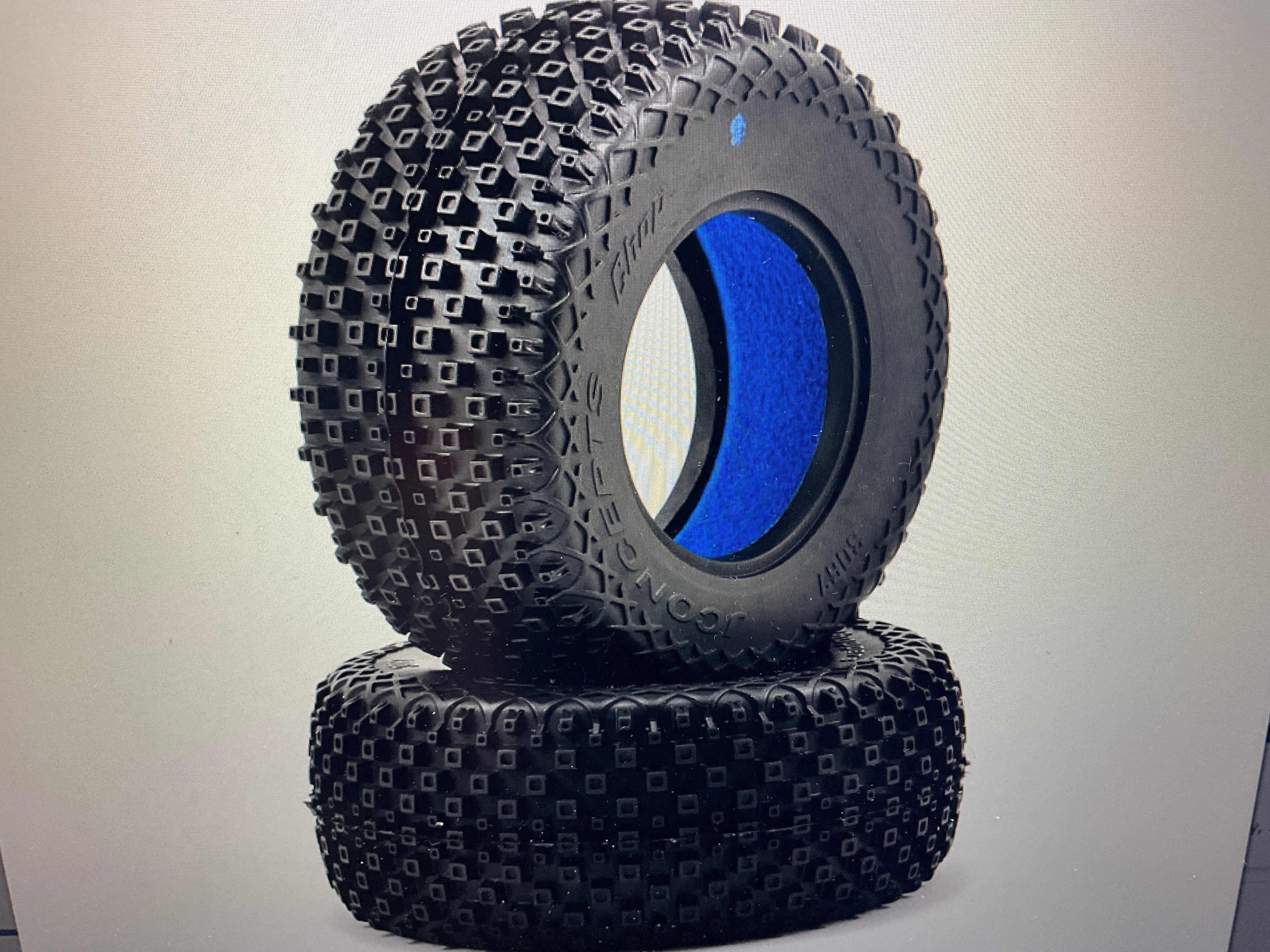 JConcepts Choppers Short Course Tires (2) (Blue)