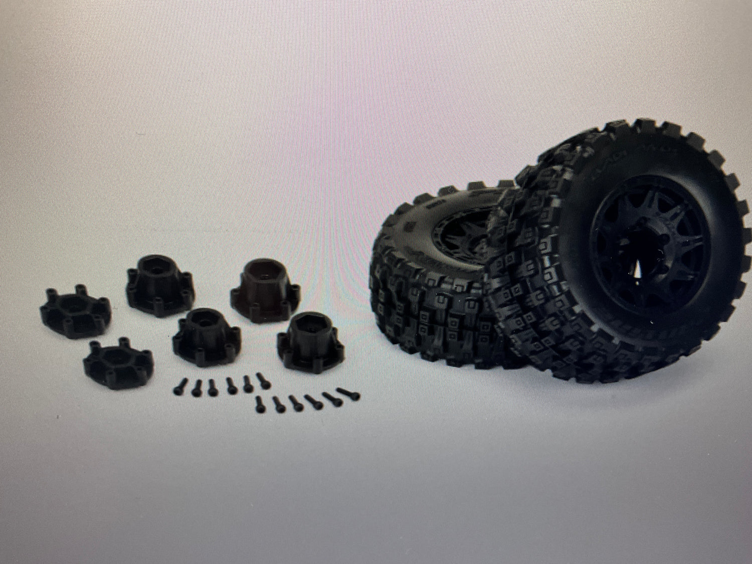 PROLINE 1/10 Badlands MX28 BELTED F/R 2.8" MT Tires MTD 12mm/14mm Raid (2)
