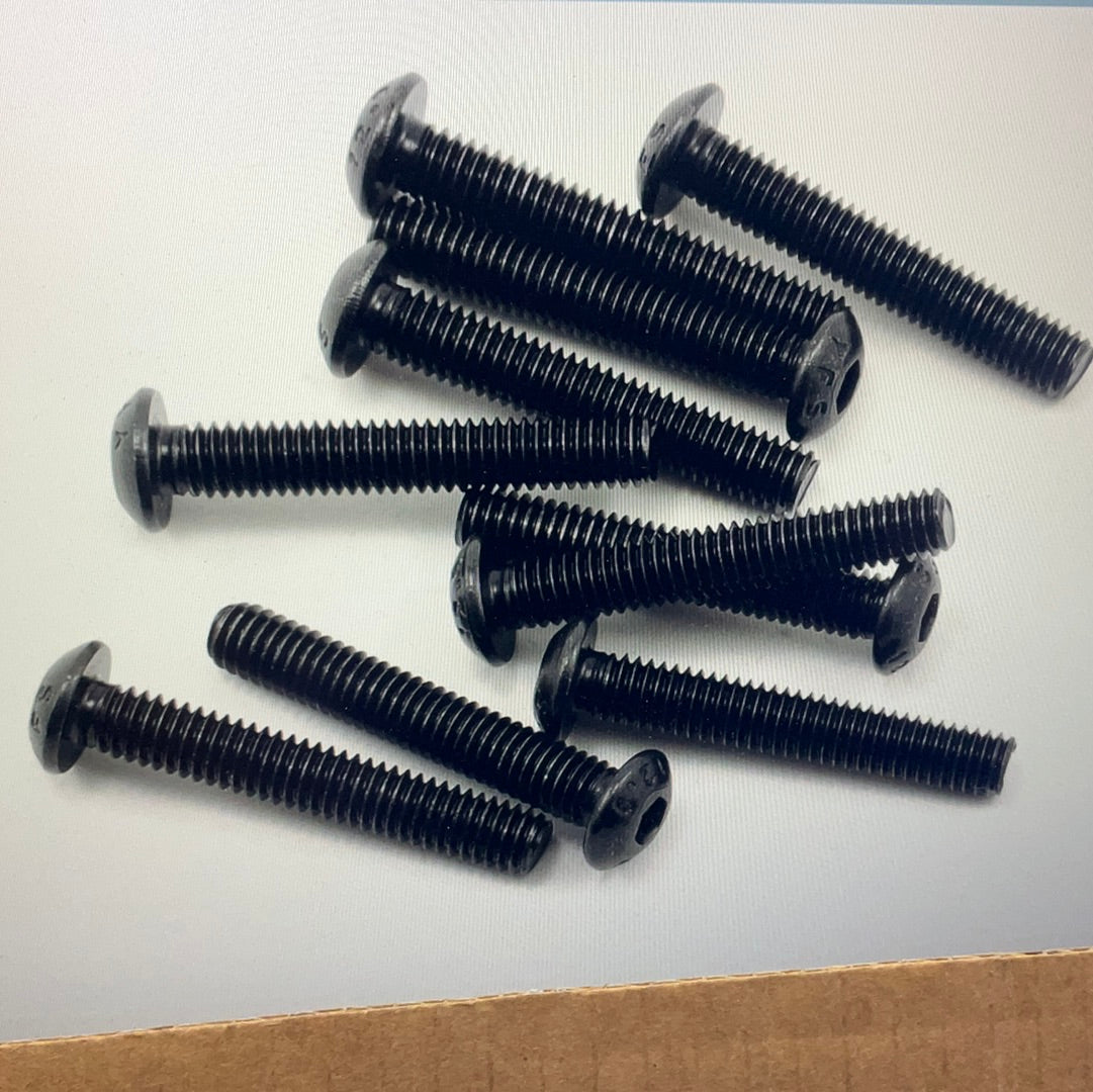 ProTek RC 4x25mm &quot;High Strength&quot; Button Head Screws (10)