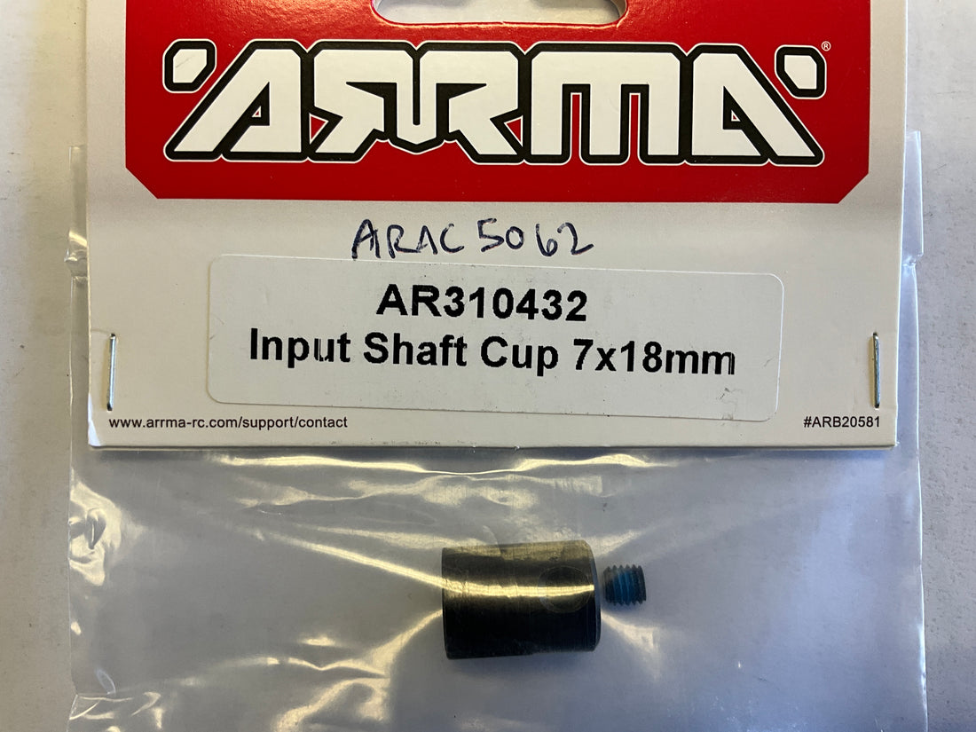 ARRMA Input Shaft Cup 7x18mm AR310432
