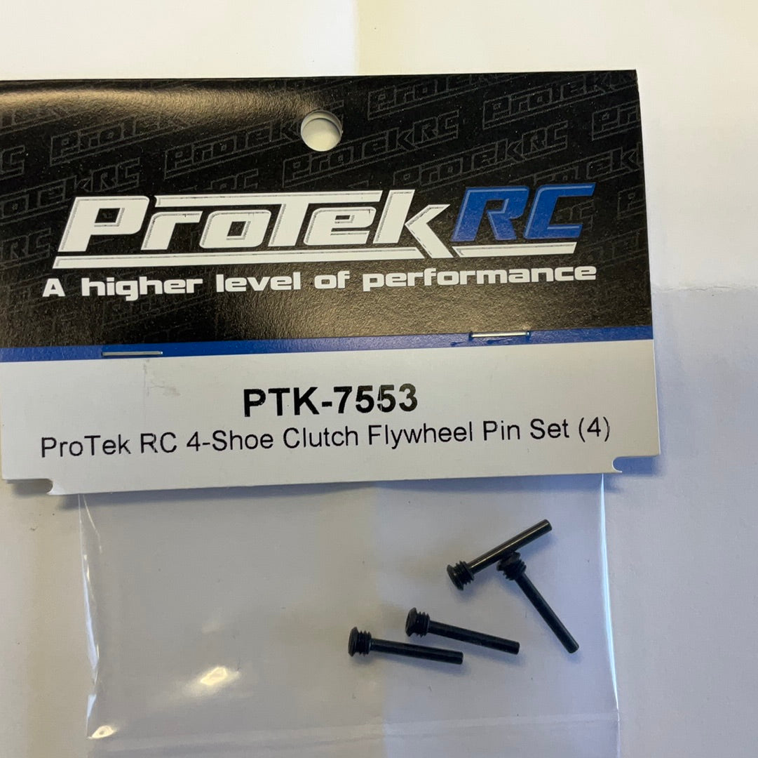 ProTek RC 4-Shoe Clutch Flywheel Pin Set (4)