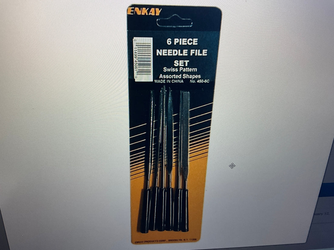 Enkay 6pc Needle File Set