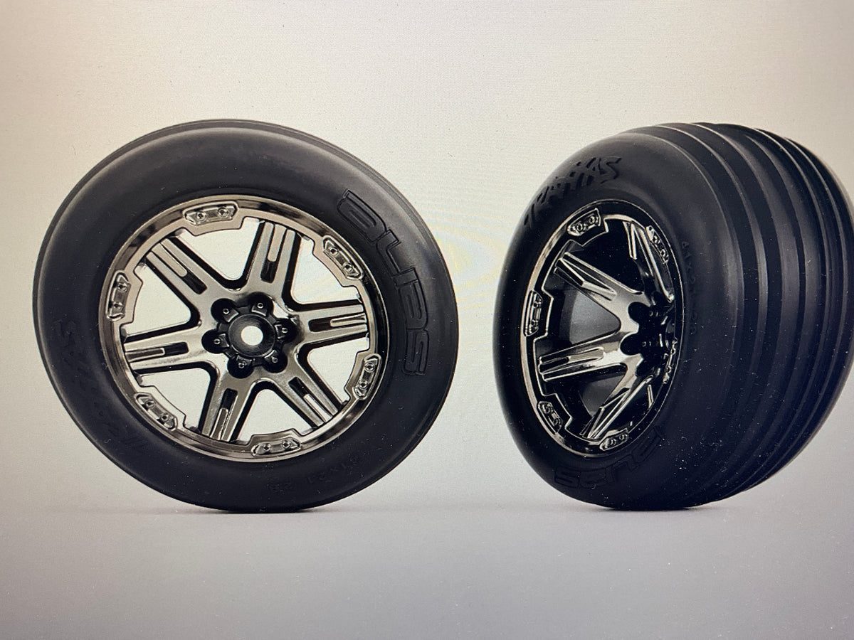 RXT 2.8" Black Chrome Wheels &amp; Alias Tires (2)