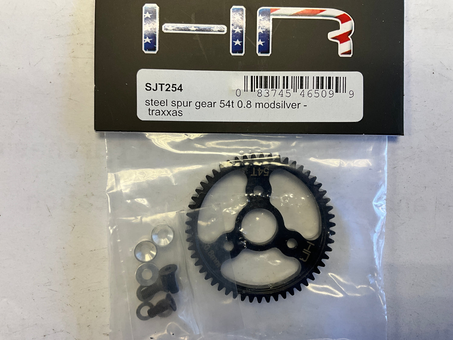 Hot Racing 32P Steel Spur Gear for Traxxas Slash 4x4/Stampede 4x4 (Silver) (54T)