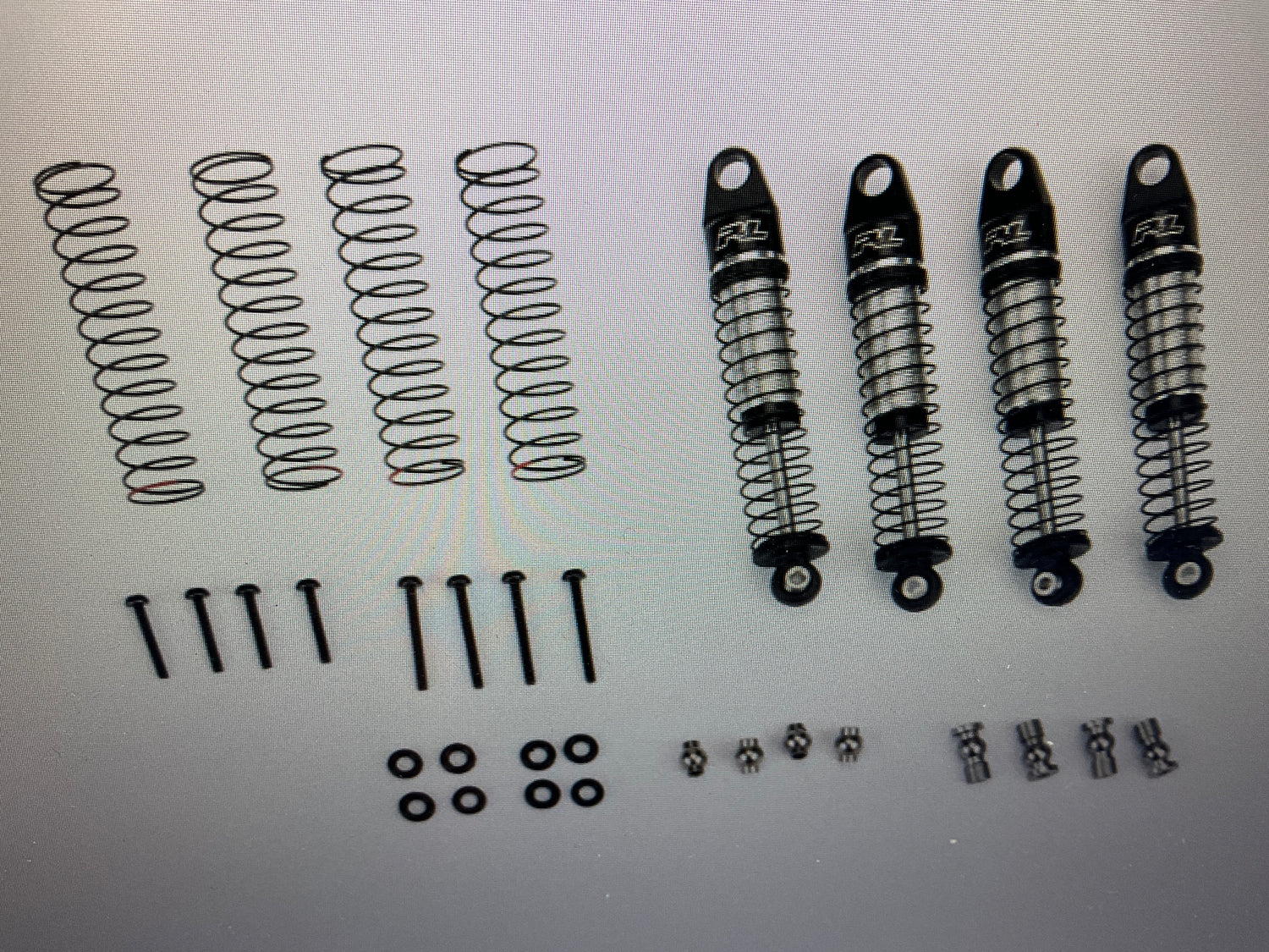 PROLINE 1/24 Big Bore Scaler Shocks 50mm (4): SCX24 and AX24