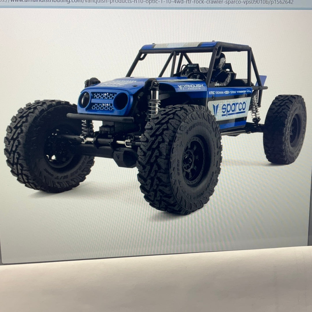 Vanquish Products H10 Optic 1/10 4WD RTR Rock Crawler