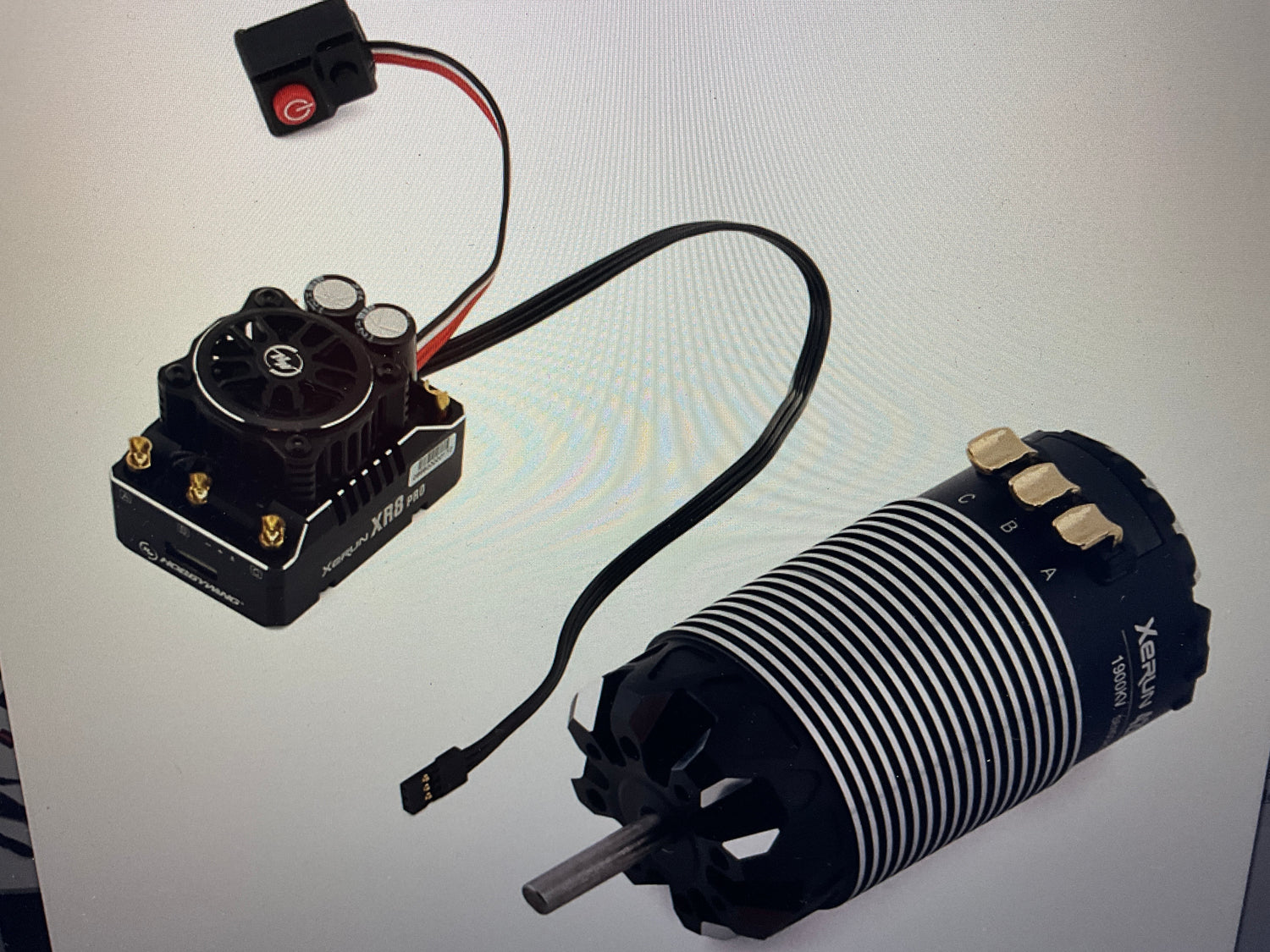 Hobbywing Xerun XR8 Pro G3 Brushless ESC/4268SD G3 Motor Combo (1900kV)