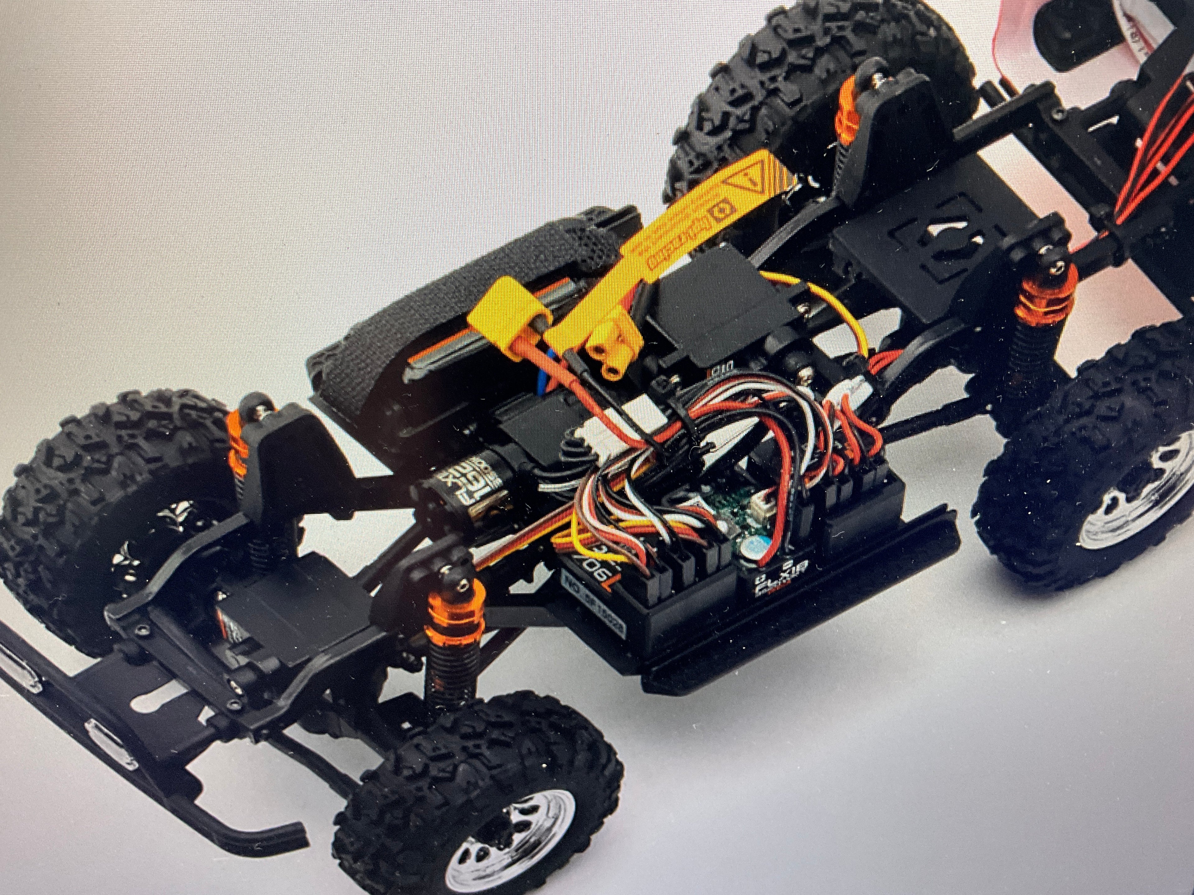 HPI Venture18 Flux 1985 Toyota Hilux SR5 1/18 RTR 4WD Brushless Rock Crawler (Red) w/2.4GHz Radio, Battery &amp; Charger