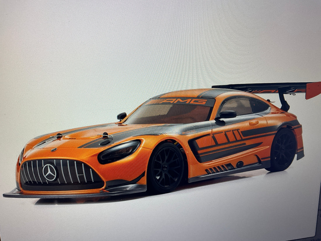 Kyosho Fazer Mk2 2020 Mercedes AMG GT3 Electric 4WD 1/10 RTR Touring Car (Orange) w/Syncro KT-231P 2.4GHz Radio