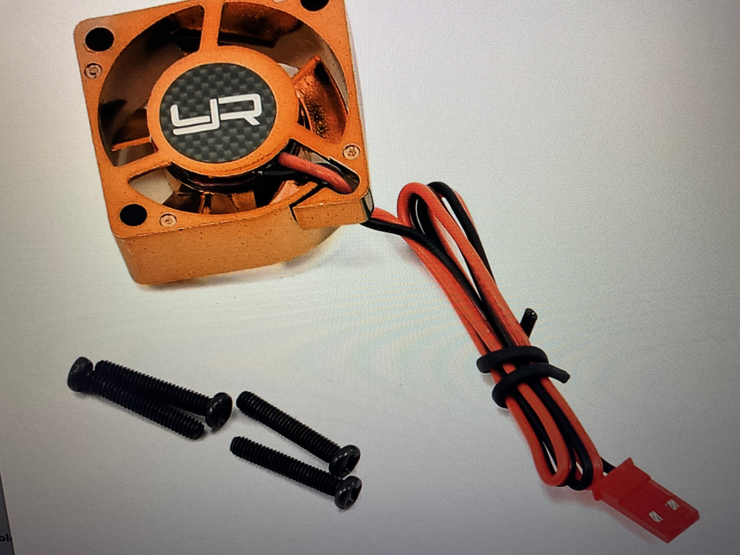 Yeah Racing 30x30x10mm Tornado High Speed Fan (Orange)