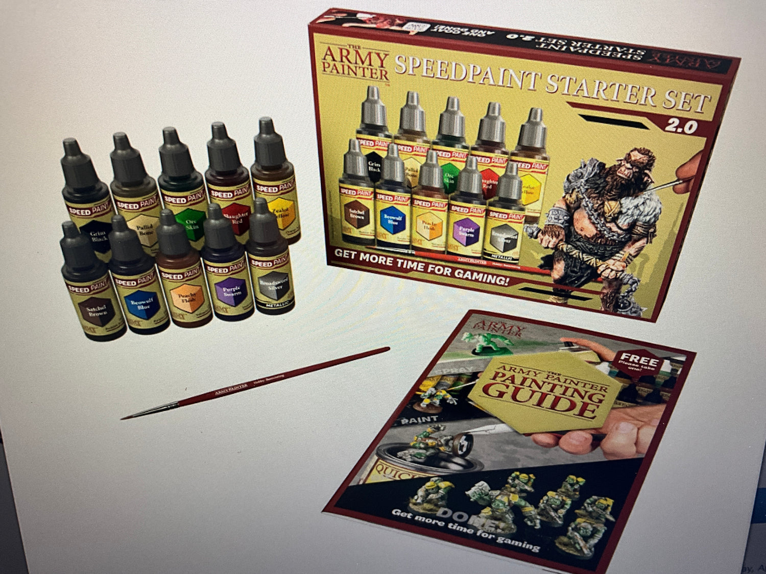 Army Painter Speedpaint Acrylic Model Paint Set (Starter 2.0)
