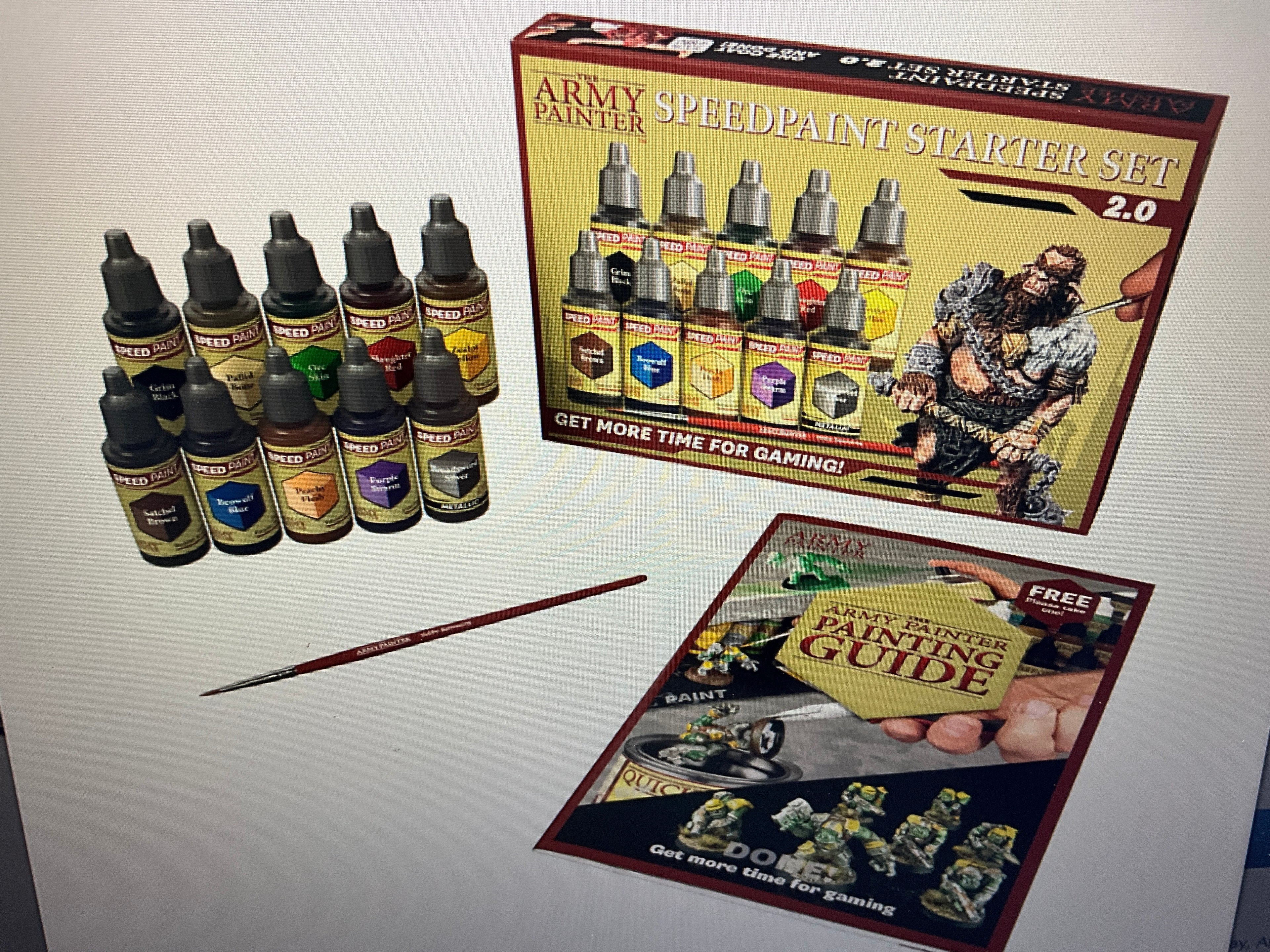 Army Painter Speedpaint Acrylic Model Paint Set (Starter 2.0)