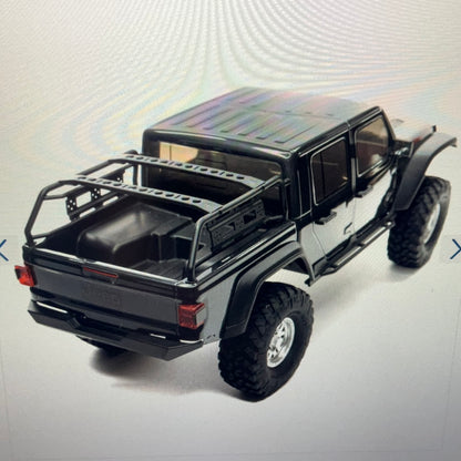 AXIAL 1/10 SCX10 III Jeep JT Gladiator 4X4 Rock Crawler with Portals RTR, Gray