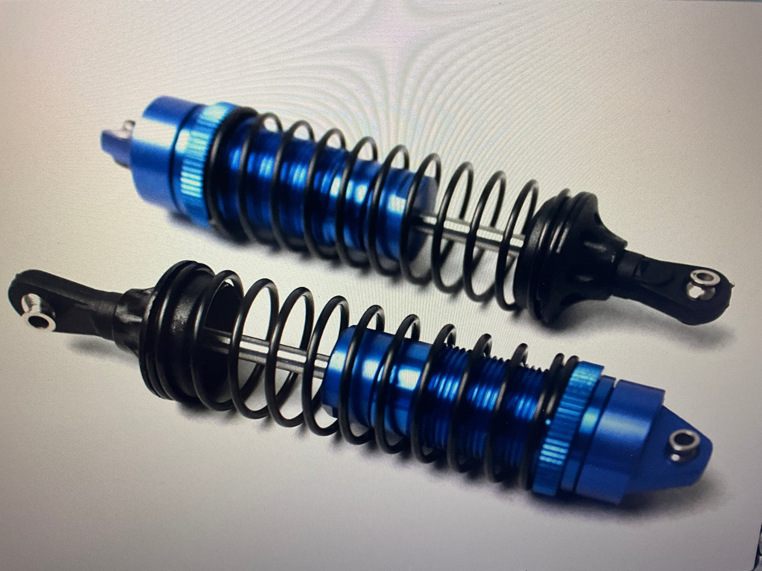 Slash 2/4WD Aluminum Rear Shock (pr) - Blue