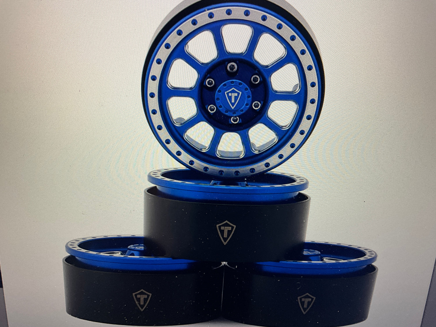 Treal Hobby Type V2 1.9&quot; Beadlock Wheels (4)