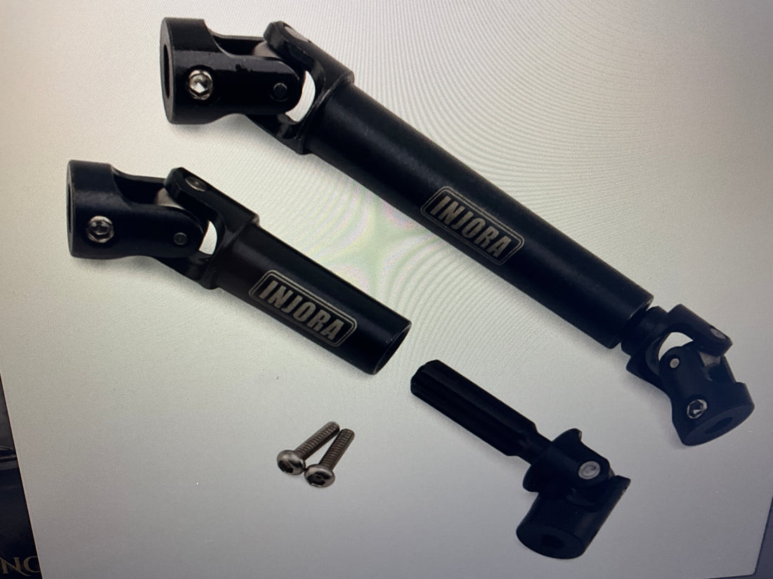 Injora Hardened Steel Drive Shafts for Traxxas® TRX4M™ High Trail (HT K10/F150)