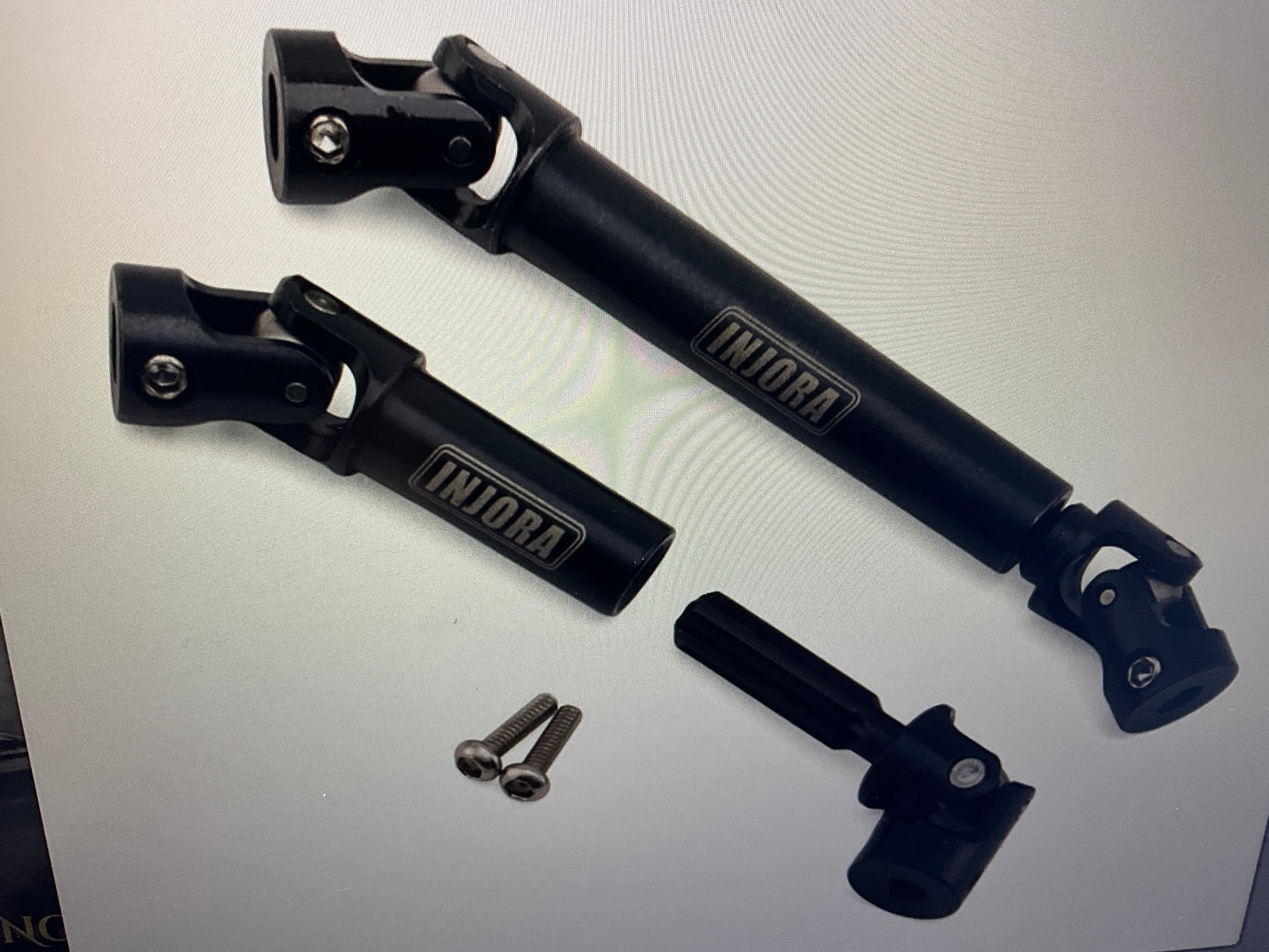 Injora Hardened Steel Drive Shafts for Traxxas® TRX4M™ High Trail (HT K10/F150)