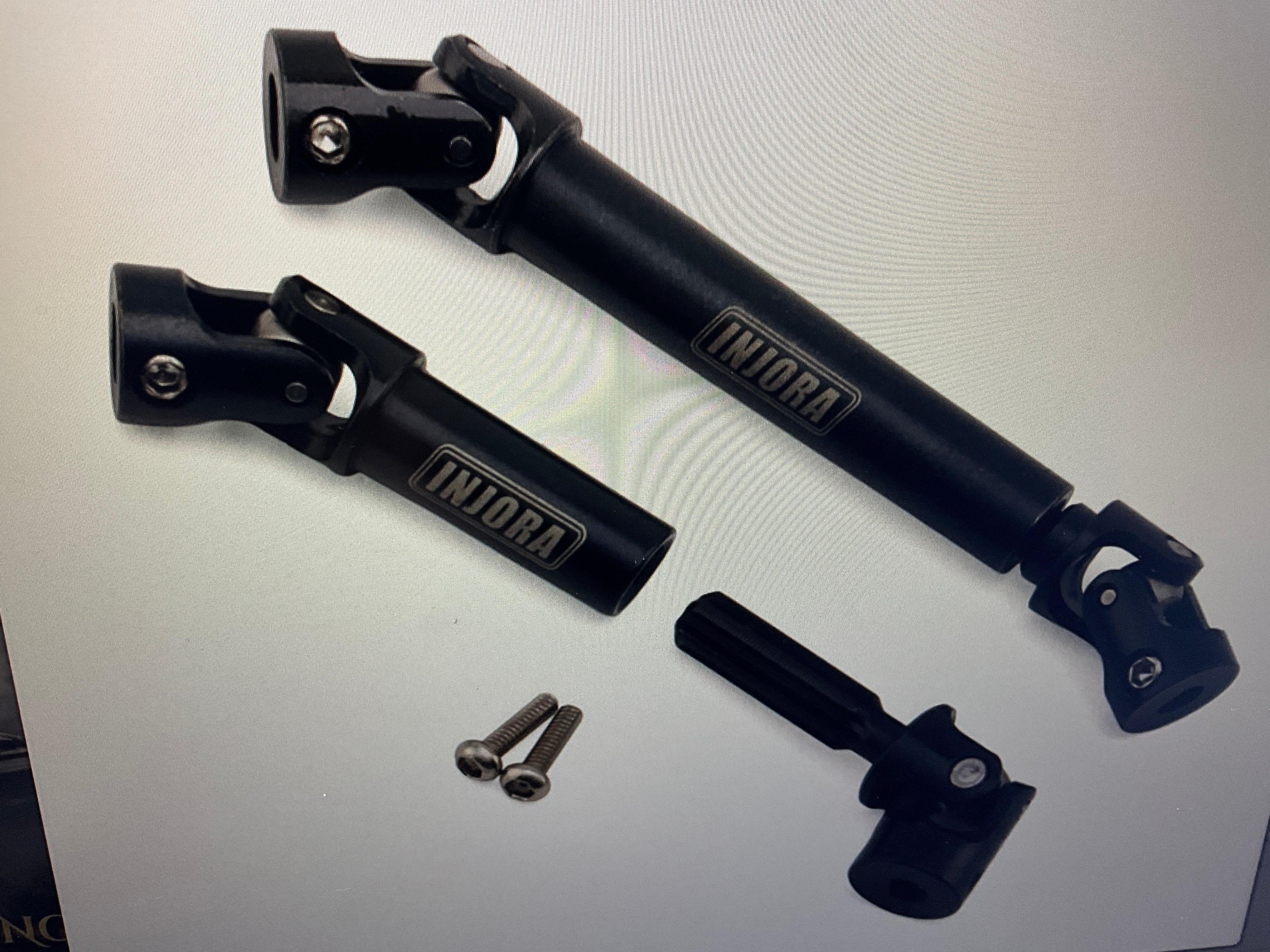 Injora Hardened Steel Drive Shafts for Traxxas® TRX4M™ High Trail (HT K10/F150)