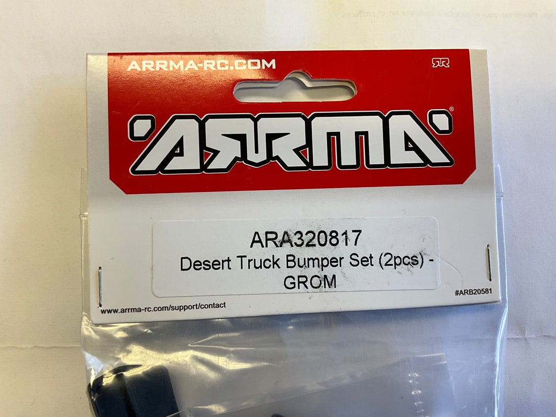 ARRMA Desert Truck Bumper Set (2): GROM