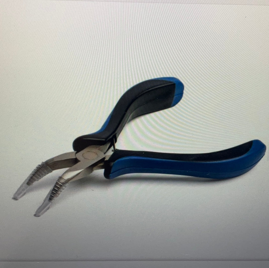 Spring-Loaded Bent Nose Pliers