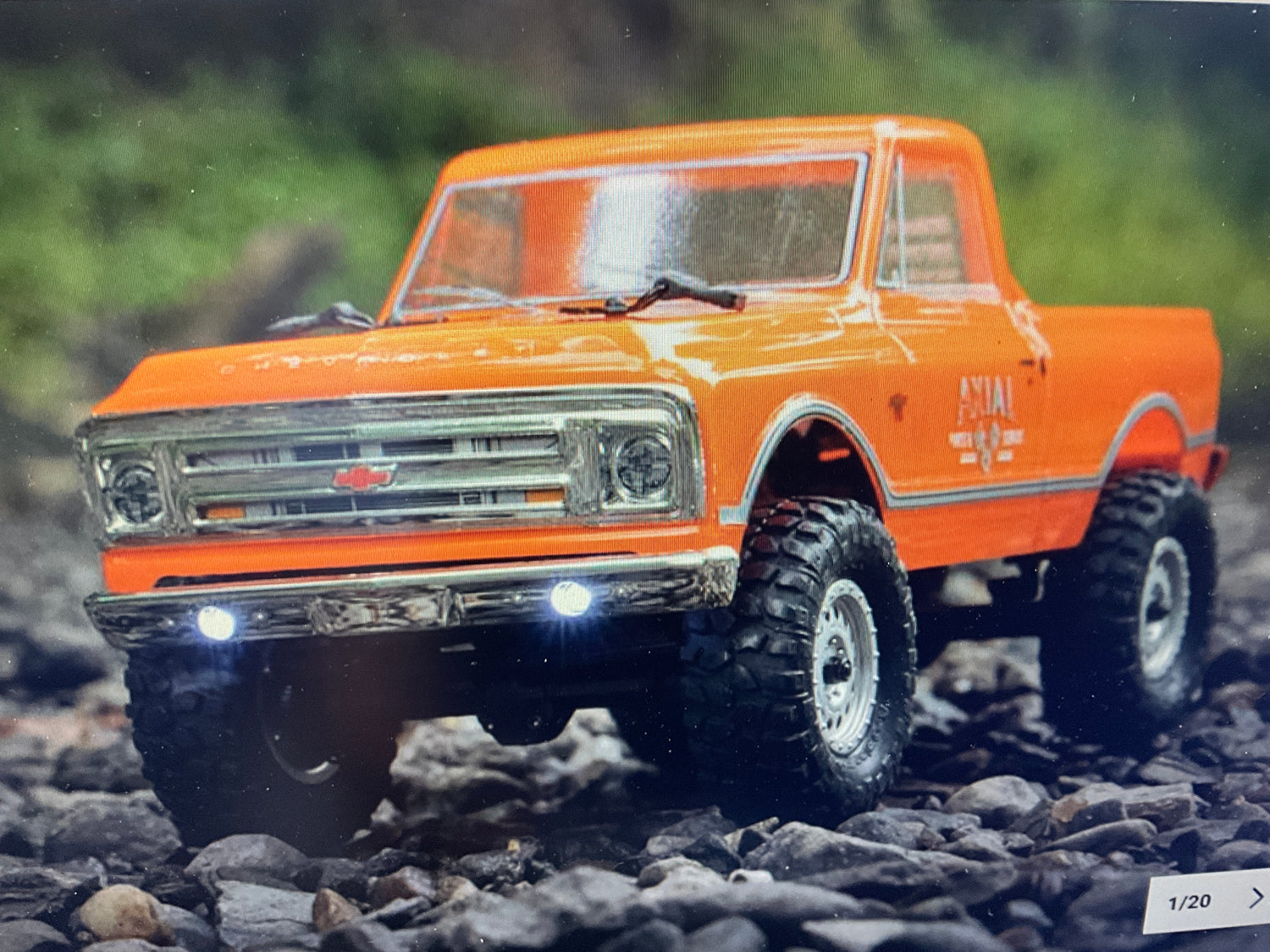 1/24 SCX24 1967 Chevrolet C10 4WD Brushed Truck RTR