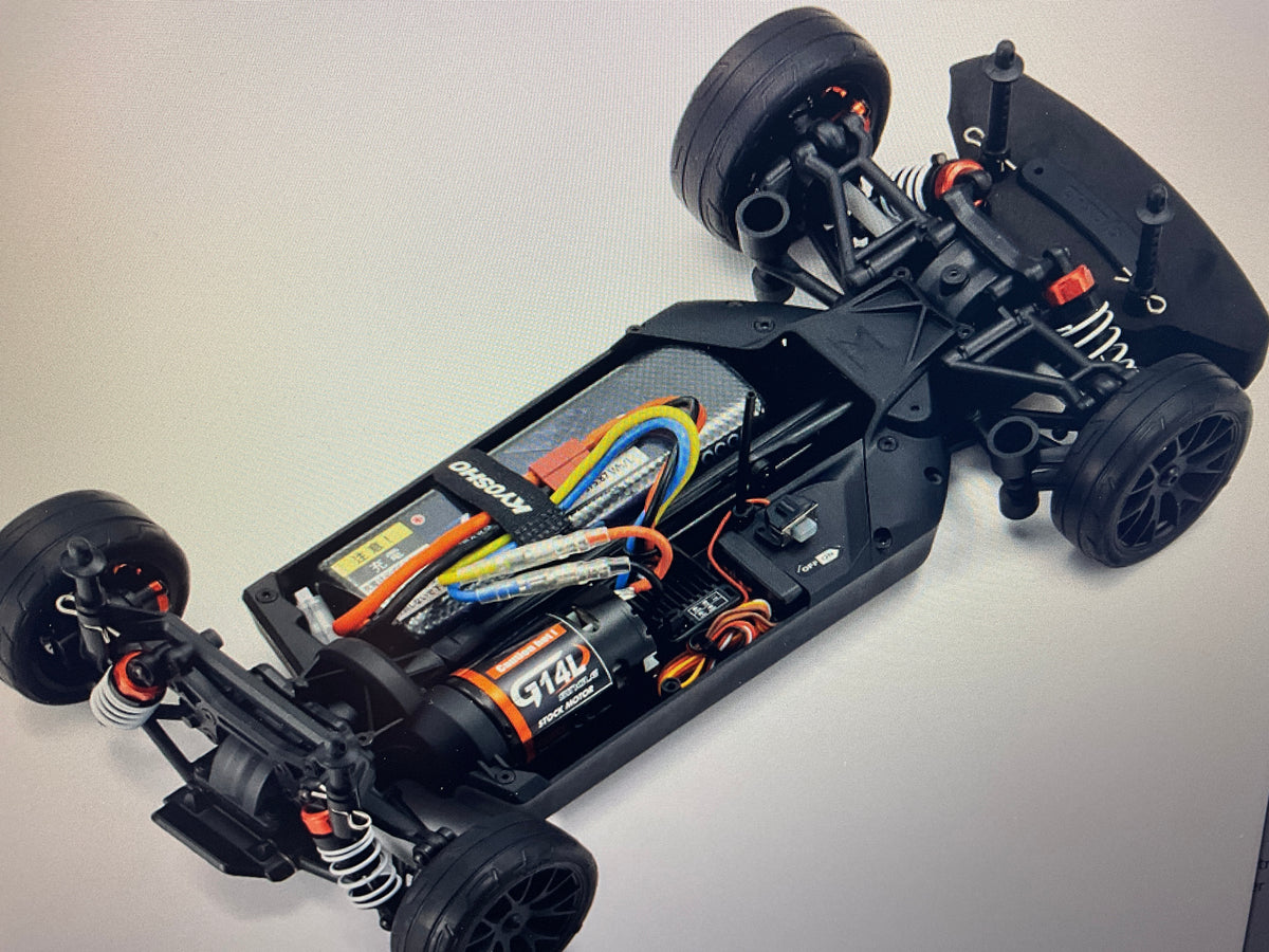 Kyosho Fazer Mk2 2020 Mercedes AMG GT3 Electric 4WD 1/10 RTR Touring Car (Orange) w/Syncro KT-231P 2.4GHz Radio