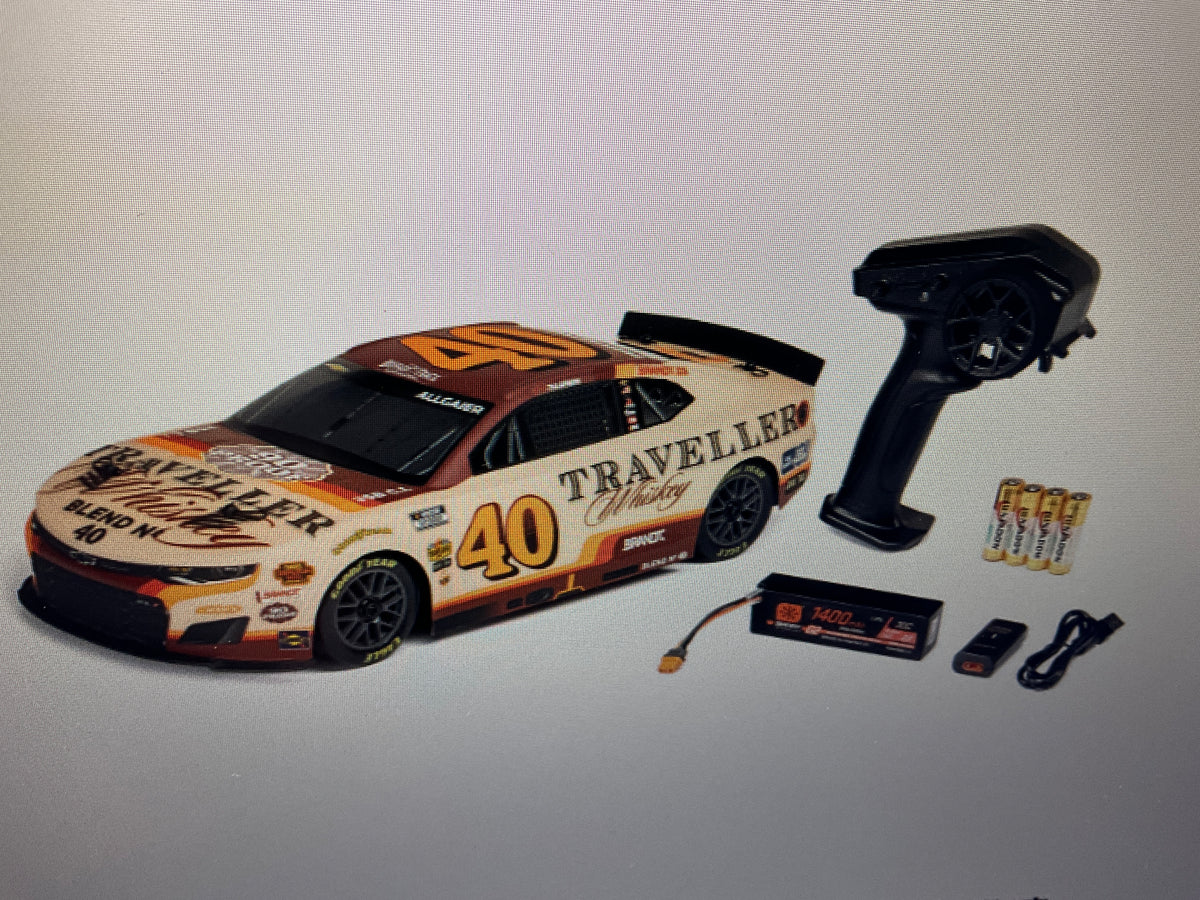 1/12 Losi NASCAR 2026 Justin Allgaier No. 40 Traveller Whiskey (Battery &amp; Charger Included)