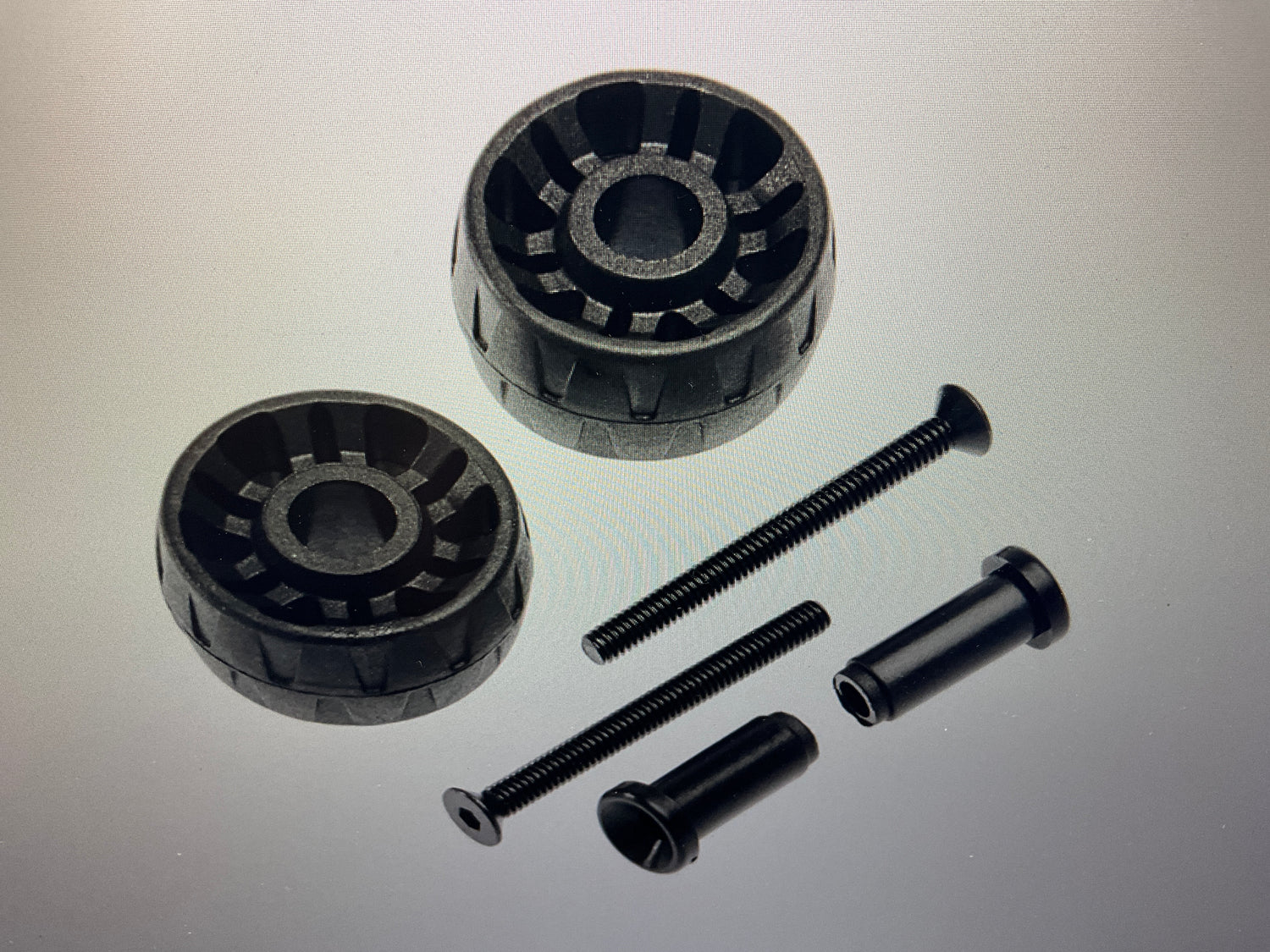 ARRMA Wheelie Bar Wheels: 4x4