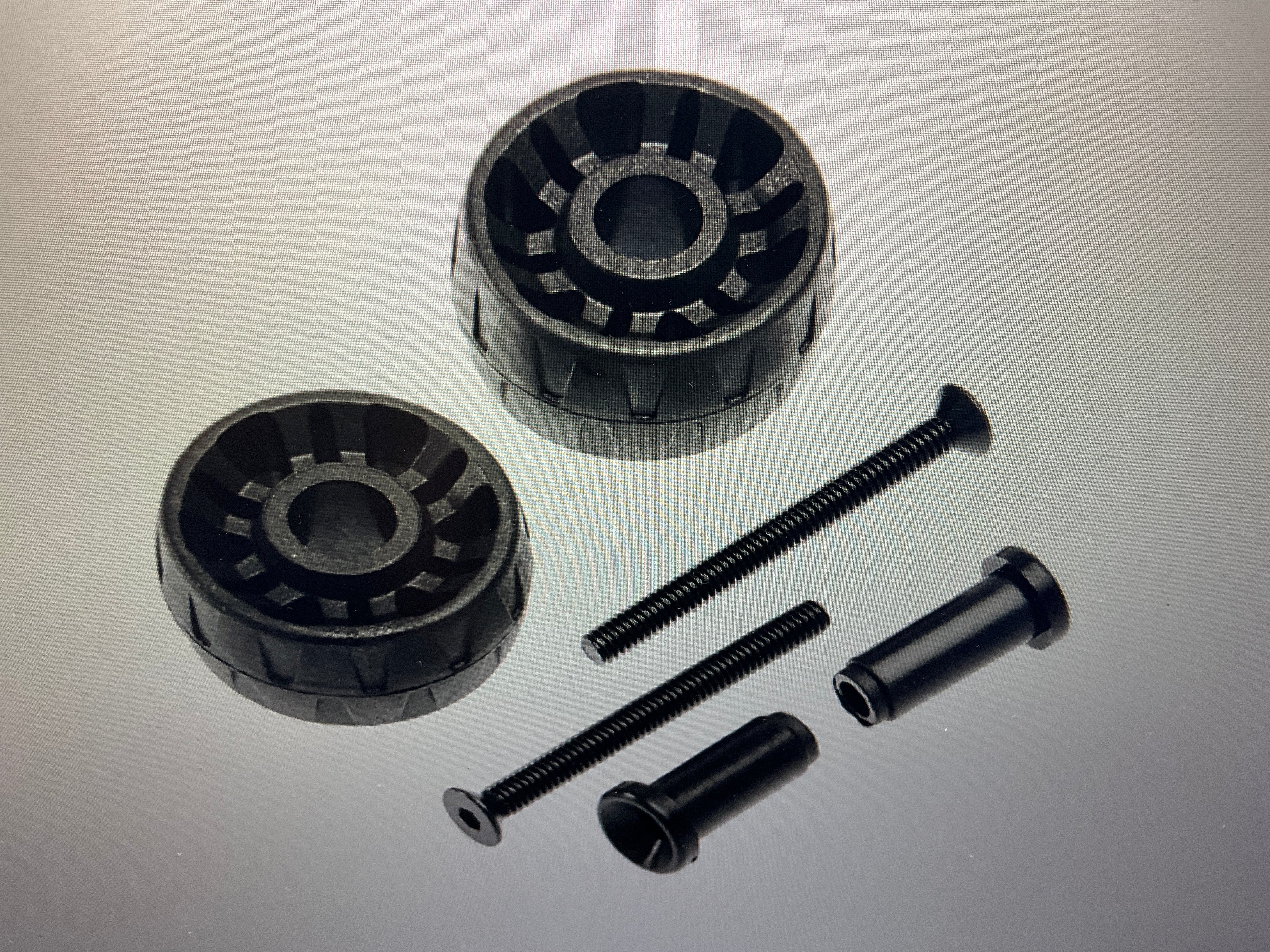 ARRMA Wheelie Bar Wheels: 4x4