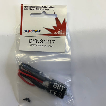 DYNAMITE Motor with Pinion: SCX24