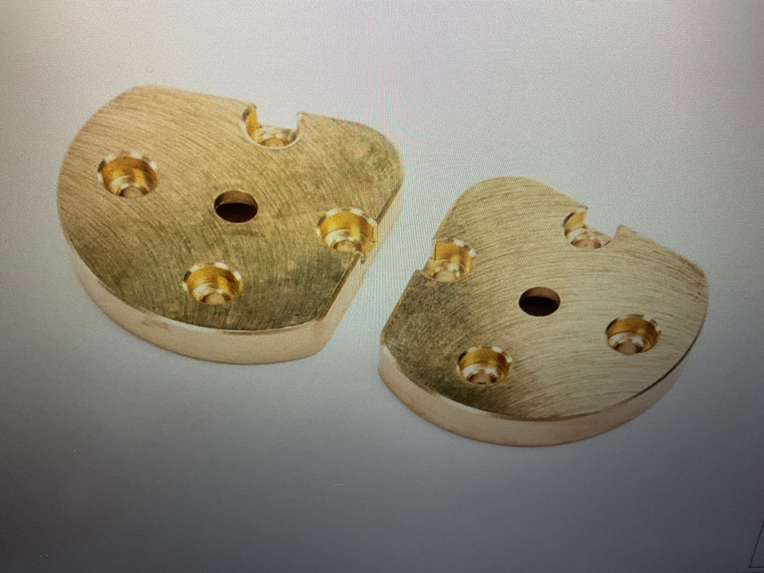 AXIAL Portal Box Cover, Brass (30g): UTB18 (2)