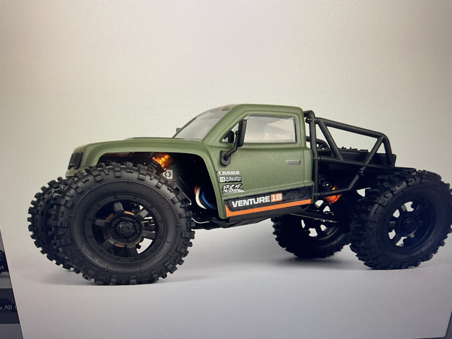 HPI Venture18 CC Flux 1/18 4WD RTR Brushless Rock Crawler (Green) w/2.4GHz Radio, Battery &amp; Charger
