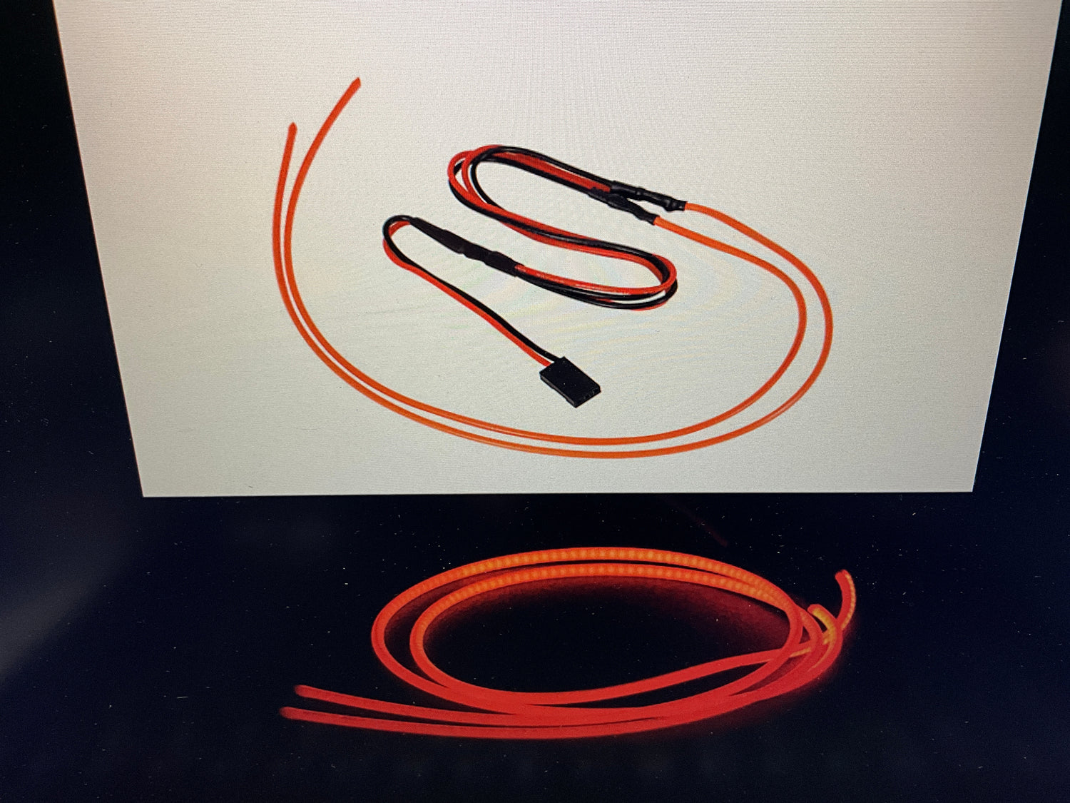 INJORA Flexible Cuttable LED Strip Lights for RC Cars