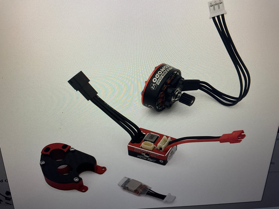 Furitek MicroSilk 2025 Brushless Power System Combo for Axial® SCX24®
