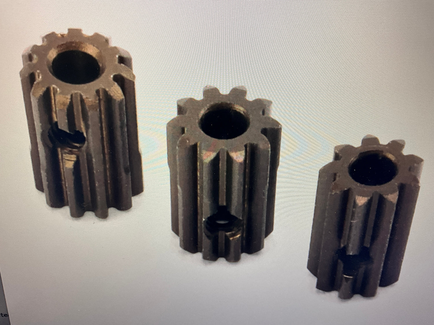 Team Associated RC28R 64P Factory Team Aluminum Pinion Gears Set (9T/10T/11T)