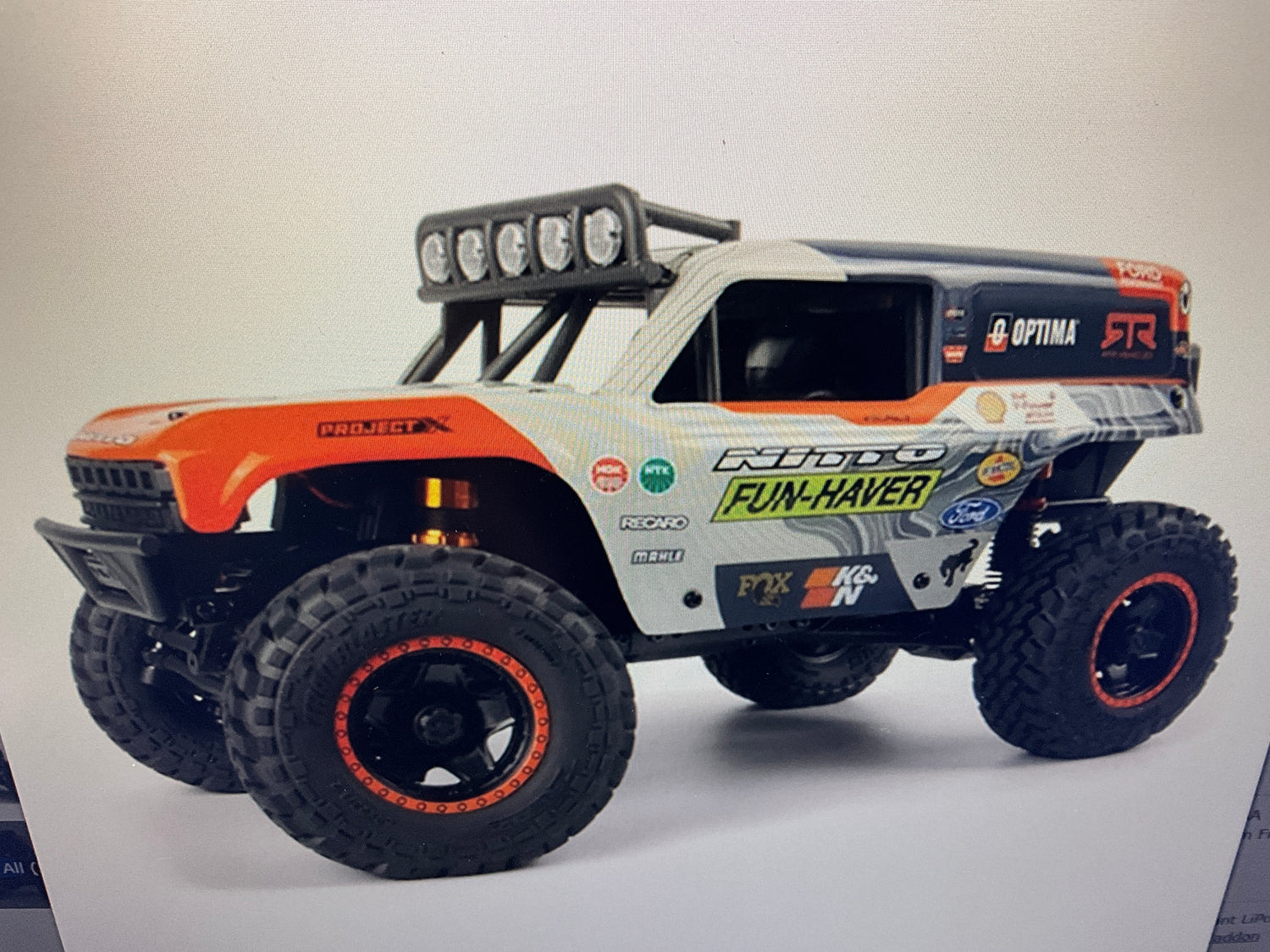 HPI Venture18 U4 Flux Brushless Ford Bronco 4400 1/18 RTR 4WD (Loren Healy)