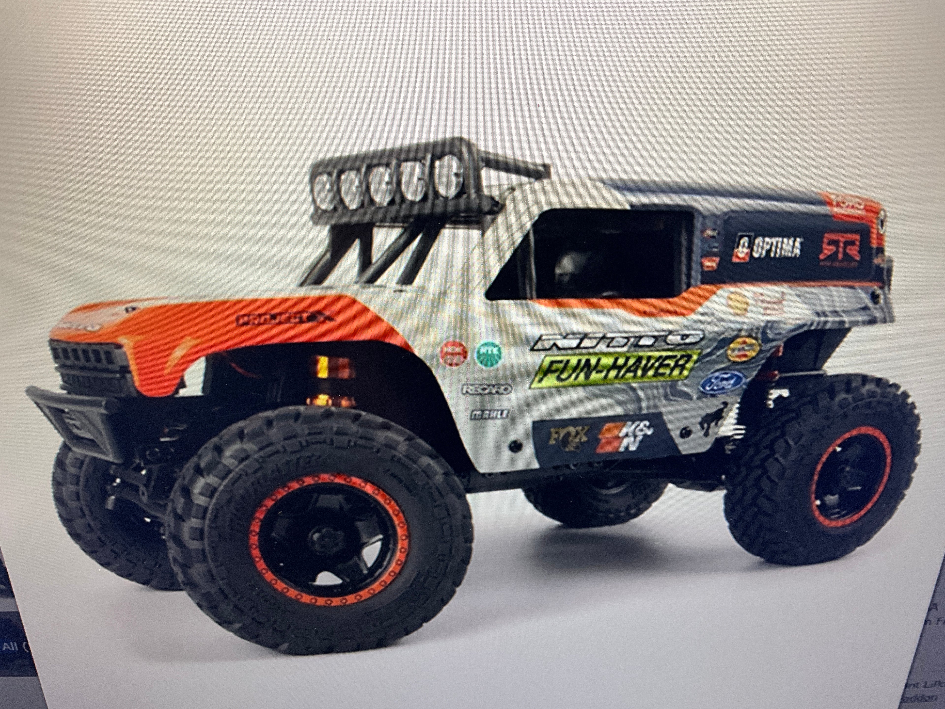 HPI Venture18 U4 Flux Brushless Ford Bronco 4400 1/18 RTR 4WD (Loren Healy)